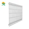 durable anti-rust pvc coating riverbank safety control fence barrier welded mesh security fence