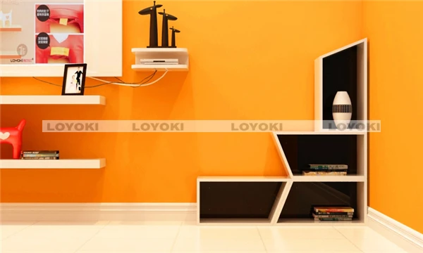 wooden Cube Shelf wall mounted bookcase wardrobes for small rooms