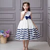 2019 New Arrivals Birthday Striped Dresses Kids Girl Wear Party Children Low Price Frock