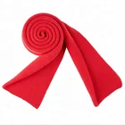 Winter soft touching Chinese red outdoor blanket wool scarf