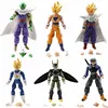 (Top Quality) Newest Anime Action Figures, 6pcs PVC Figures , Top OEM Figure with Movable Joints