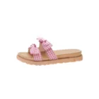 High-end box slippers 2019 women's summer new style outside wear fashion with casual slippers wholesale