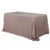 Quick order Handmade Wedding Party Tablecloth Decor Square Payette Sequin Table Cloth