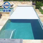 pc customized size high strength durable hard swimming pool safety cover for family