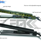 Wave plate hair straightener flat iron