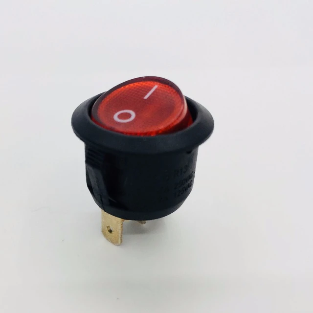 QiJia high quality factory direct sale round rocker switch t85