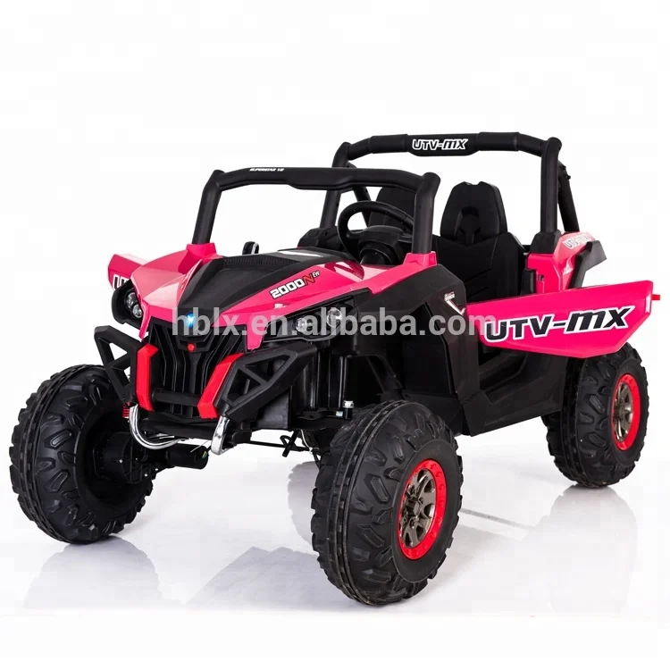 pink electric jeep