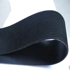 Generator Pulley Transmission triangle V belt Rubber Fan wrapped narrow banded joint V belt