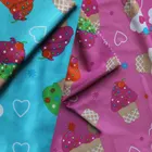 100% polyester knitting fabric/ ice cream design fabric