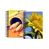Cheap 3d notebooks of flower pictures custom 3d lenticular notebook for kids