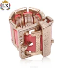 RLX-00388 2018latest wholesale belt buckle ring jewelry women wedding rhinestone personal custom 14 gold rings