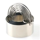 Heavy Duty Stainless Steel Biscuit mold metal cookie cutter set