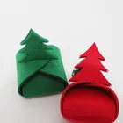 Felt cloth Christmas tree creative candy bags Christmas decorations gifts fashion candy bags can be customized