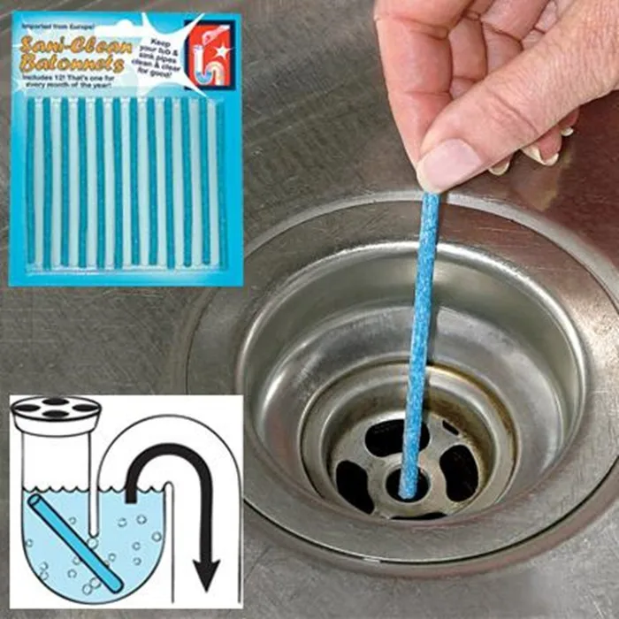 Sani Sticks Lavender Scent Keep Your Drains Clear and Odor Free