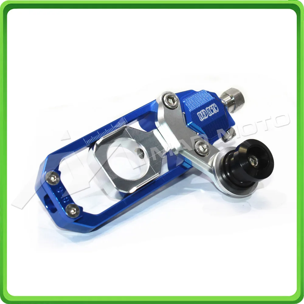Chain Tensioner Adjuster with bobbins for HONDA CBR 1000 RR CBR1000RR 2008 2009 2010 2011 2012 2013 2014 2015 2016 Blue&Silver (7)