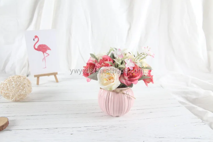 plant in ceramic pot ornament - buy everlasting rose flowers