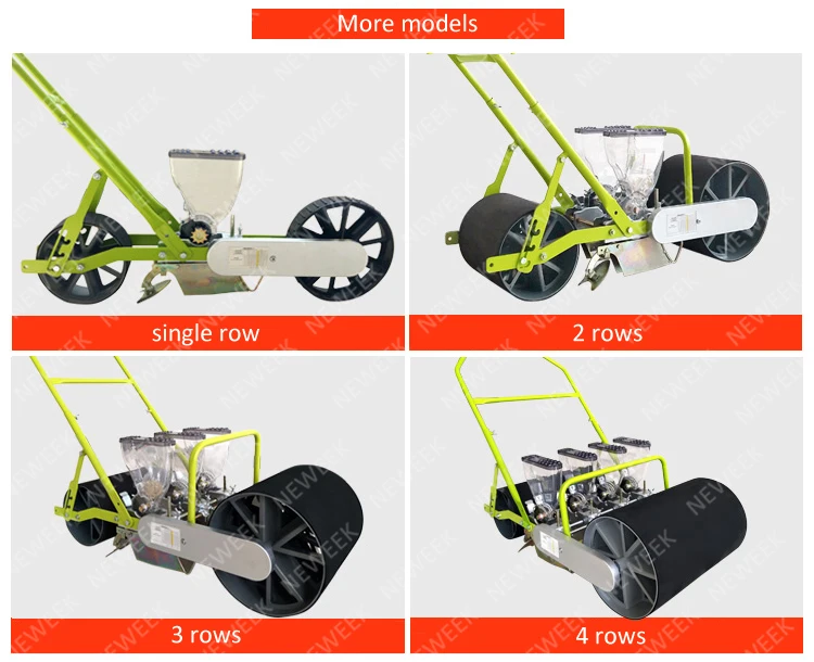 NEWEEK carrot strawberry spinach seed planter manual seeder machine