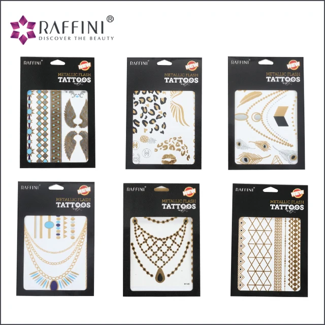 quality assurance fashionable pattern unique tattoo sticker for