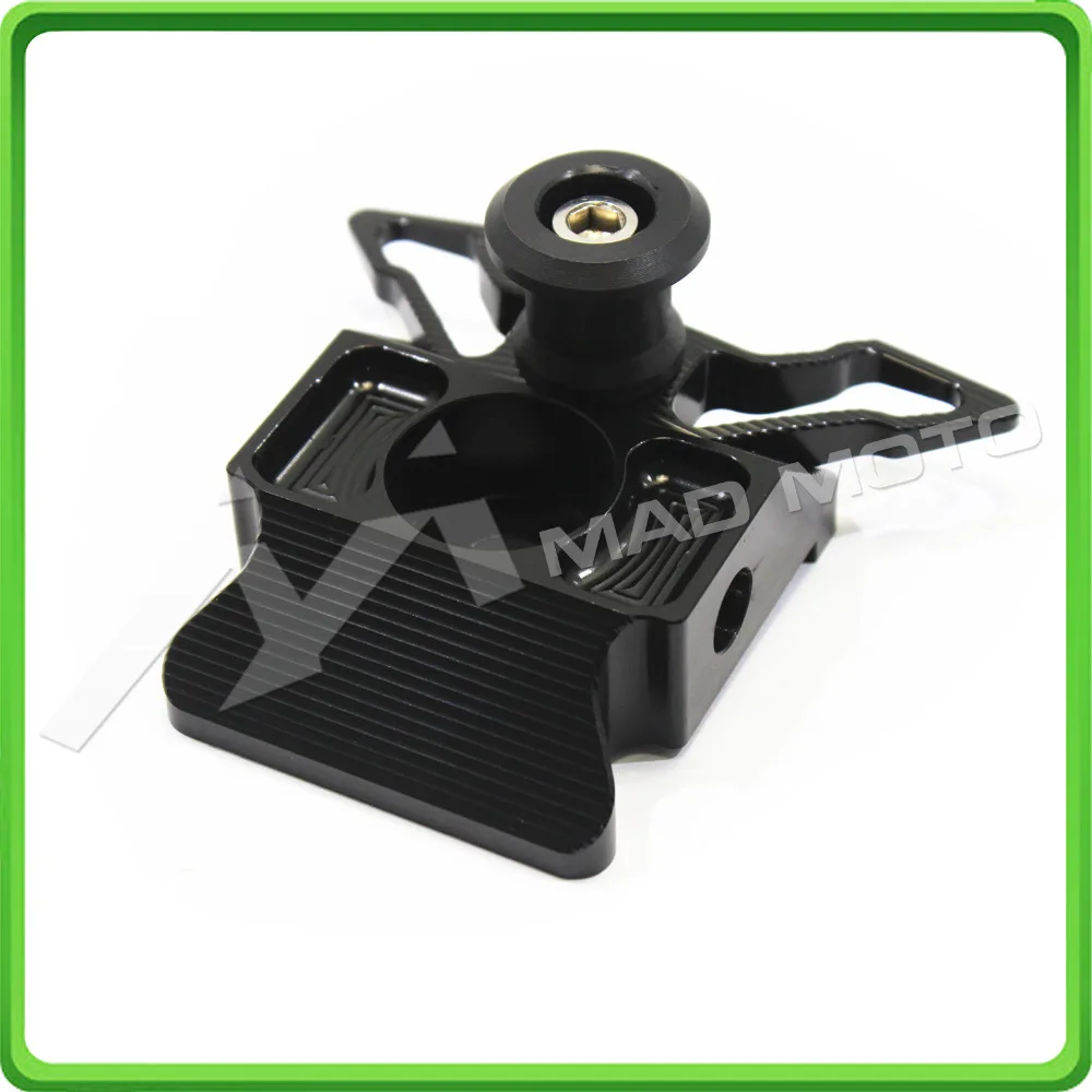CNC rear chain adjusters with stand hook For Honda Grom MSX125 MSX 125SF 2013 2014 2015 2016 Black (5)
