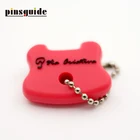 Hot Products Wholesale customized stereoscopic soft pvc 3d keychain