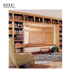 Aluminium louvre fixed beveled glass windows