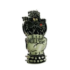 Factory Price Fist Custom Logo Enamel Pin Metal Badge