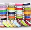 2019 Factory best quality 100% polyester ribbon ,1'' satin ribbon ,ready to ship ribbon