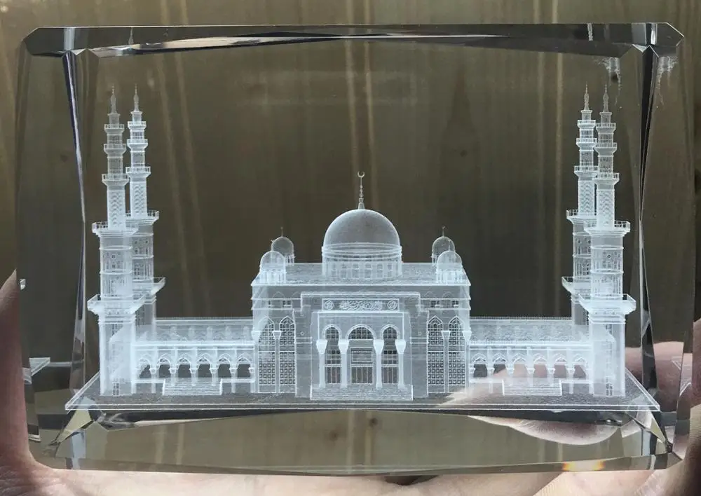 3d Laser Inner Glass Acrylic Crystal Engraving Portable Glass Cube