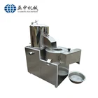 Kitchen Potato Cleaning Potato Washing Peeling Cutting All-in-One Machine