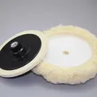 Factory price twisted wool pads natural wool buffing pad