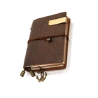 Antique Embossed Cover Leather Journal Traveler Notebook Custom Daily Planner 2019