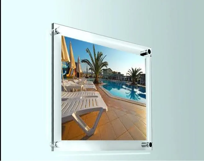 Factory Wholesale Acrylic Photo Booth Hanging 24x36 Acrylic Picture