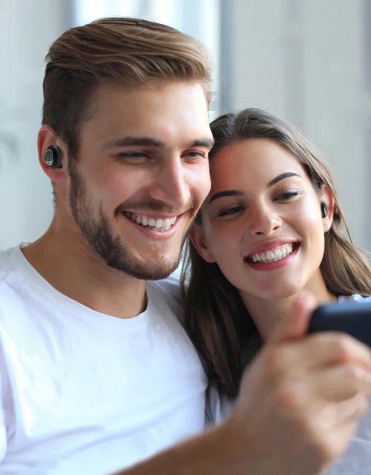 Wholesales 2019 Amazon Hot sale New TWS True Wireless Bluetooth Headphone Stereo HD Earphone Sport Boat Mini Earbuds Headset - ANKUX.COM