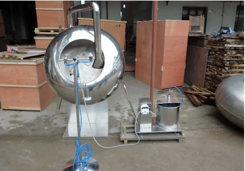 New Design Seed Coater Machine Mini Coating Pan Machine With Great Price supplier