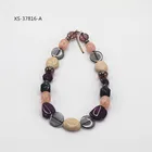Acrylic Necklace Acrylicnecklace String Cord Chunky Statement Colorful Acrylic Bead Choker Necklace For Women