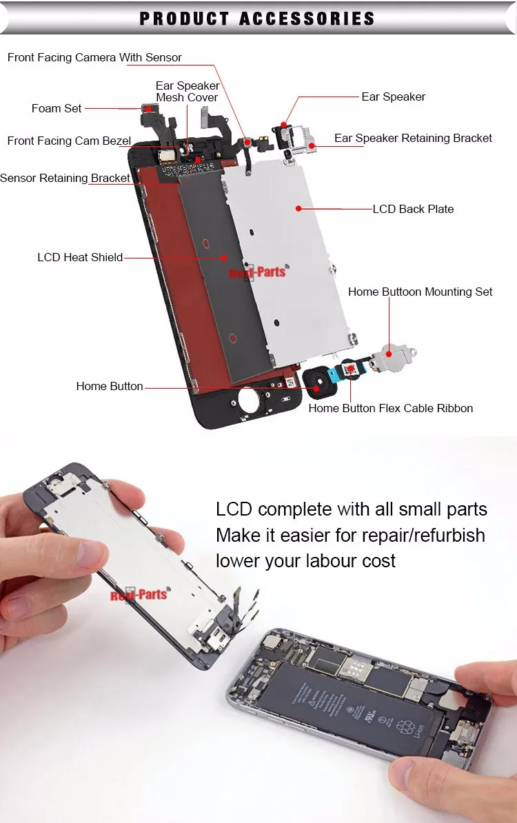 Fast Delivery LCD And Digitizer For Iphone 6, Repair Replacement For Iphone 6 LCD Digitizer Chinese Supplier