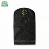Customezid non woven folding dust carry suit cover washable garment storage bag with PVC window