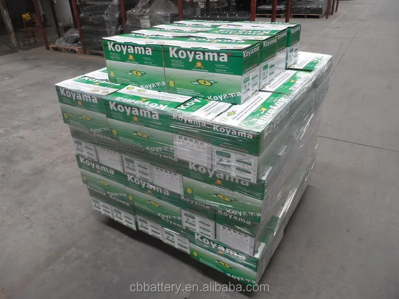 sealed lead acid battery NS70MF car battery 12V65Ah wholesale auto car batteries