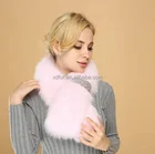 factory wholesale fox fur scarf realr winter fur collar