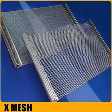 long useful life low carbon steel wire lock crimp wire screens for quarrying screen