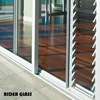 High Quality Louver Window Frosted/Acid Etched Glass Sheet