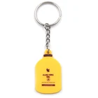 Made in China custom soft PVC rubber plastic keyring key chain