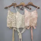 Factory Elegant Sequined Tank Tops Party ropa mujer sexi