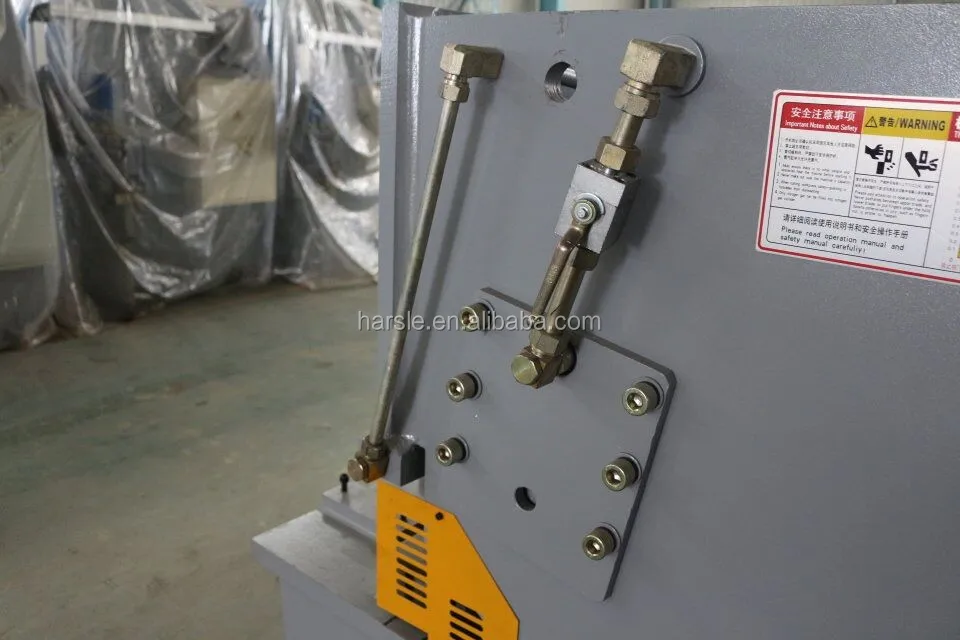 QC12Y-6*3200 E21 Hydraulic shearing and cutting machine, shearing machine hydraulic automatic