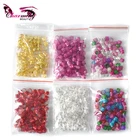 10x8mm 7 Colors Optional Colorful Rings Beads Box Braid Hair Braids Cuff Clip Dreadlock Beads Adjustable