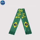 Advertising custom digital printing satin scarf