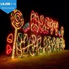 custom size Led Acrylic Christmas Motif Light with high quality