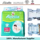 2017 China Top Selling Baby Products Quanzhou Factory Wholesale Price Abella Baby Diapers