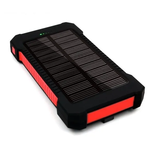 Waterproof Rohs 10000mah Li-polymer Battery Led Night Light Popular Solar Mobile Cell Phone Power Bank Mobile Solar Charger - ANKUX.COM