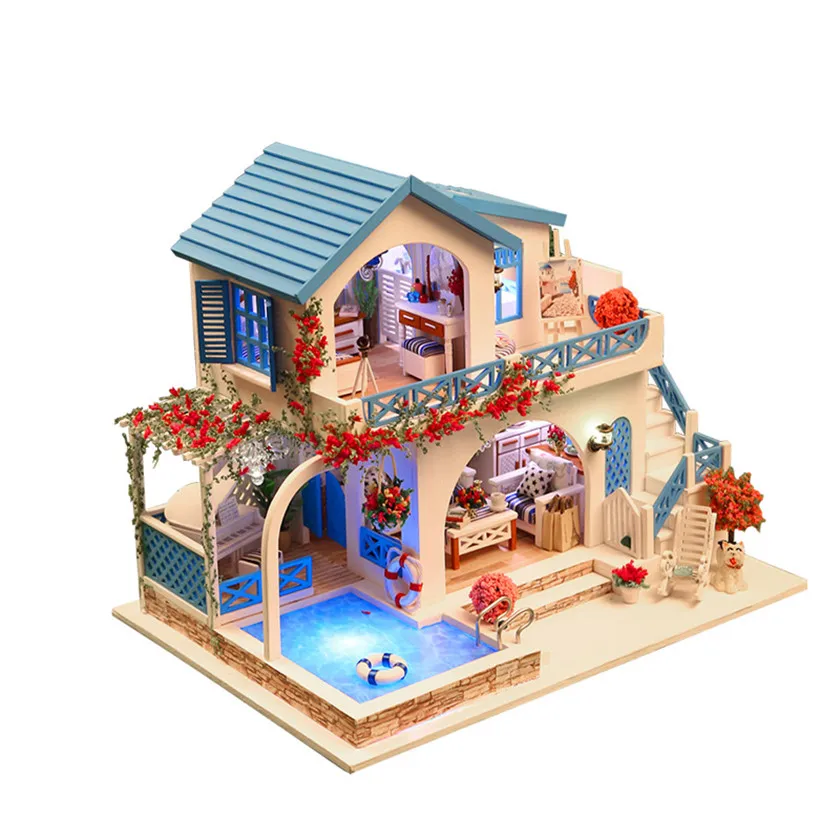 mini casas de juguete